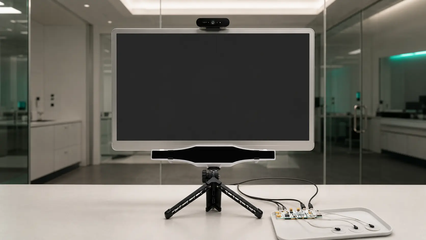 Laboratorio conductual Lamar.K con eye tracking, microexpresiones y medición fisiológica